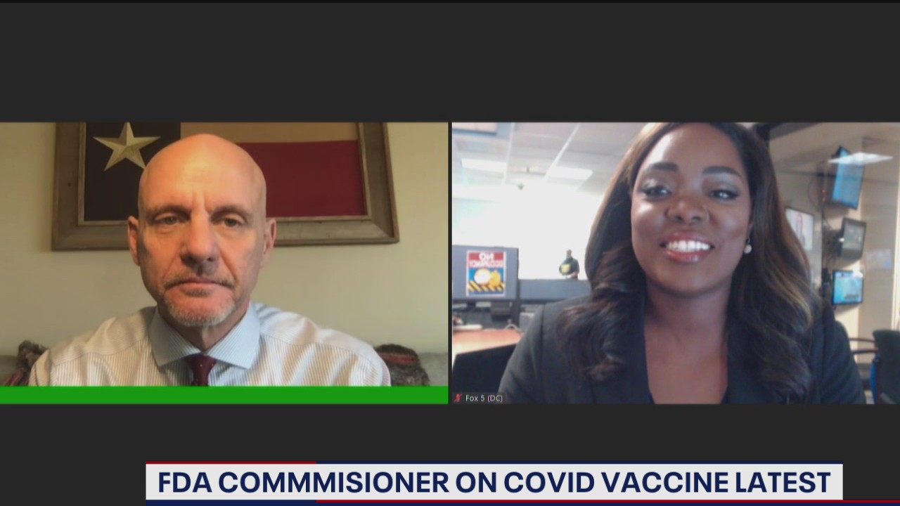 FDA Commissioner talks about coronavirus vaccine test