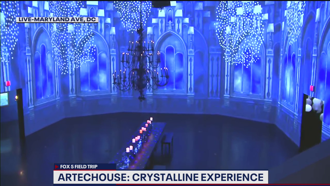 Artechouse Crystalline Experience extended