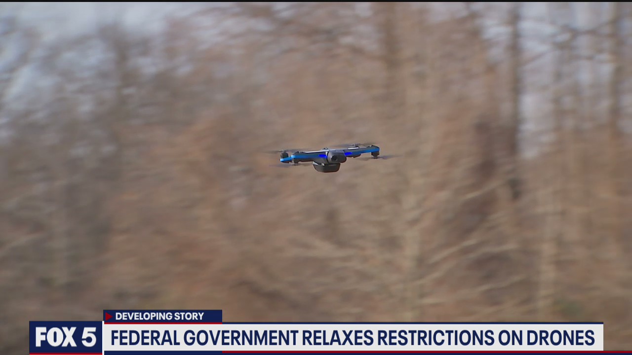 Federal government relaxes restrictions on drones