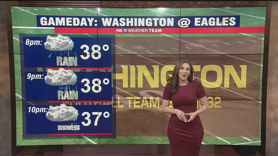 Gameday forecasts around the NFC East