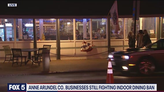 Anne Arundel County restaurants challenging indoor dining ban
