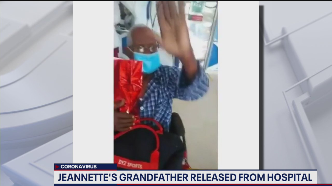 FOX 5 anchor Jeannette Reyes says her grandfather has recovered from coronavirus