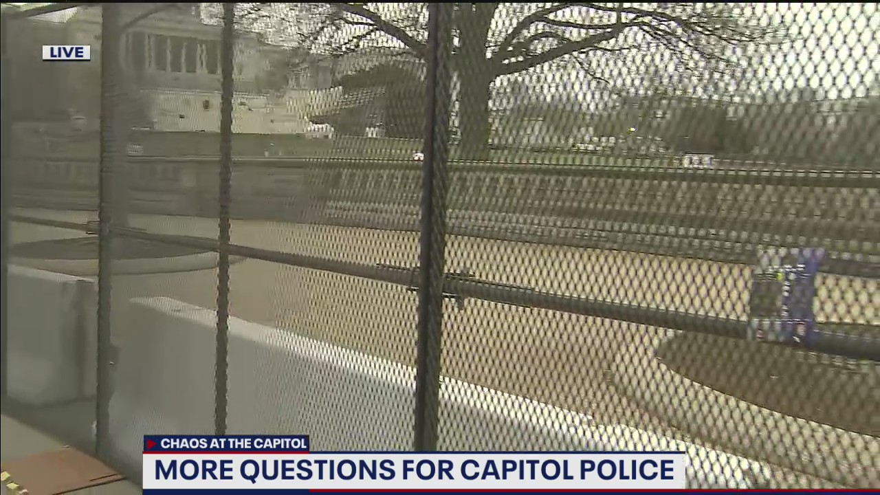 More questions for Capitol Police following deadly riots | FOX 5 DC