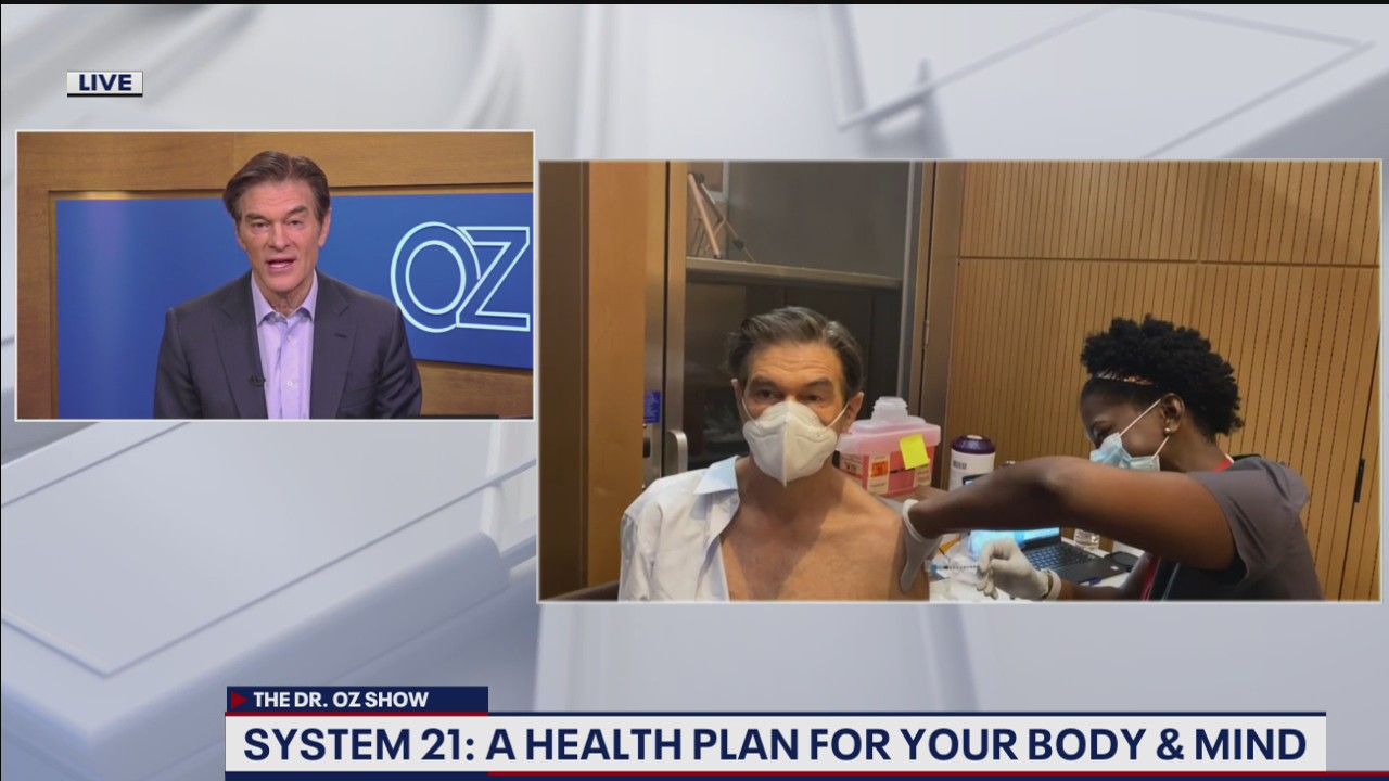 Dr. Oz talks getting COVID-19 vaccine, interviewing U.S. Surgeon General