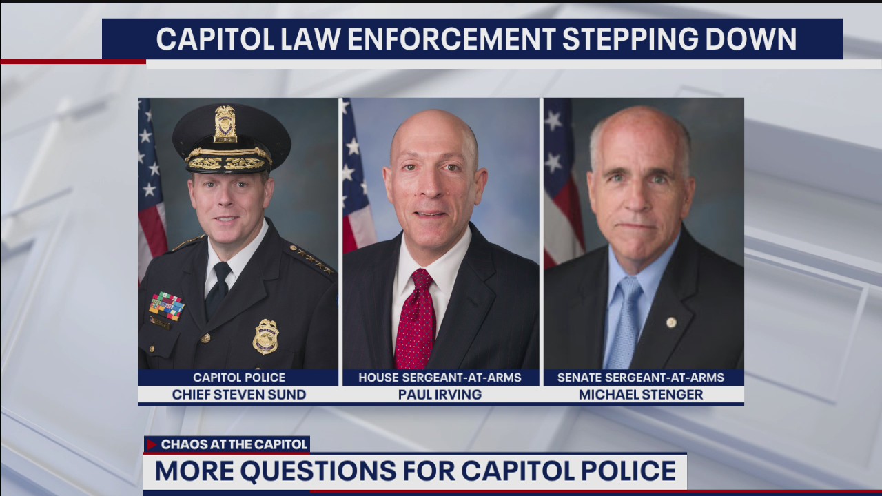 More questions arise for Capitol Police following riots