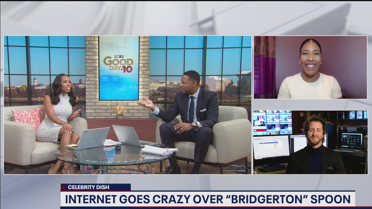 Celebrity Dish: Internet goes crazy over 'Bridgerton' spoon