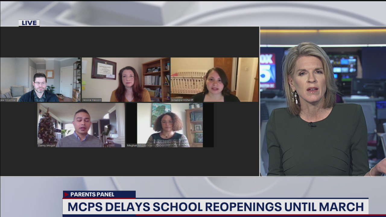 Montgomery County parents share thoughts on school reopening delays