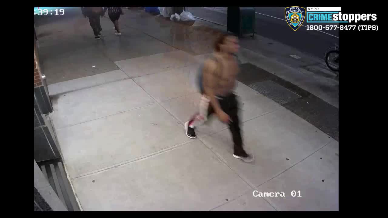 NYPD searching for shirtless man wanted in string of NYC assaults