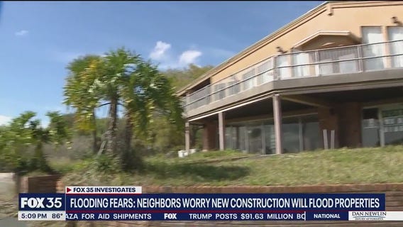 Neighbors express flooding fears
