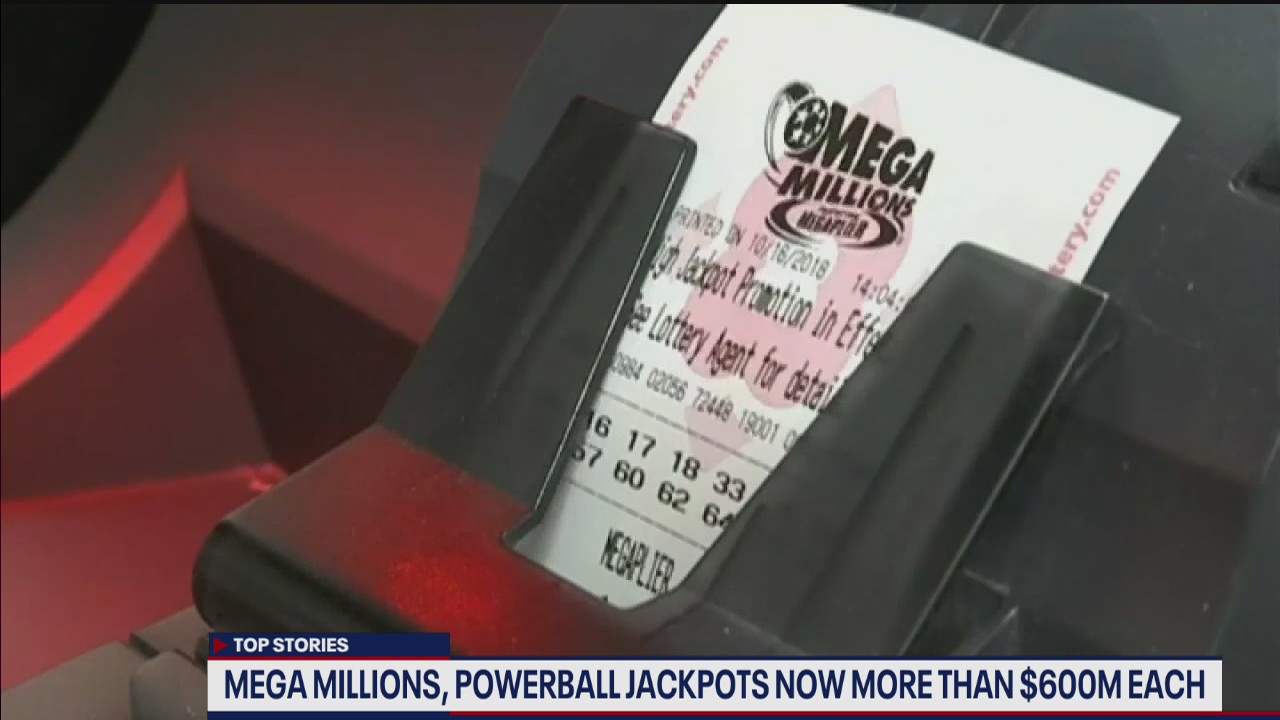 Lottery jackpots now more than $600M each