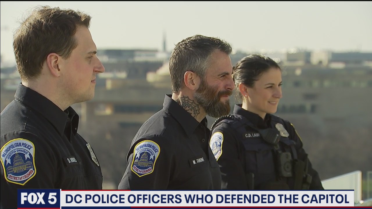DC police officers who defended the Capitol speak out | FOX 5 DC