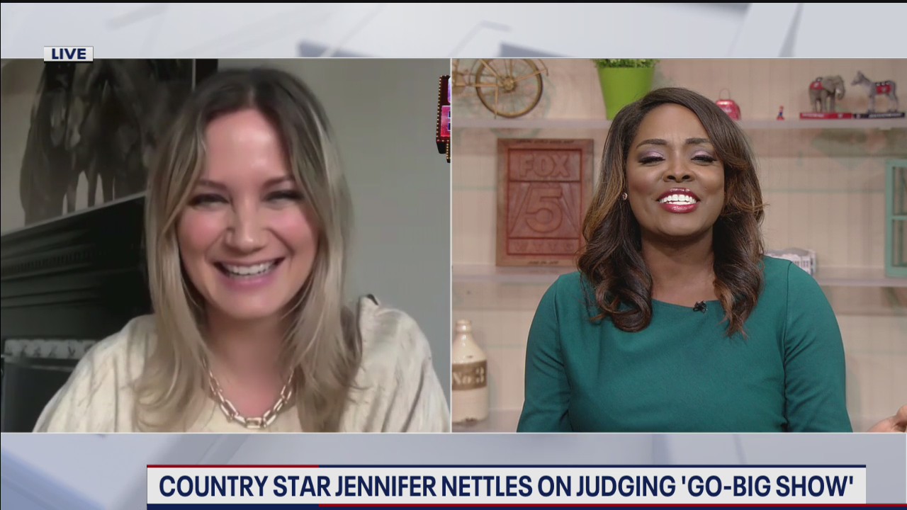 Country star Jennifer Nettles talks new series "Go Big Show"