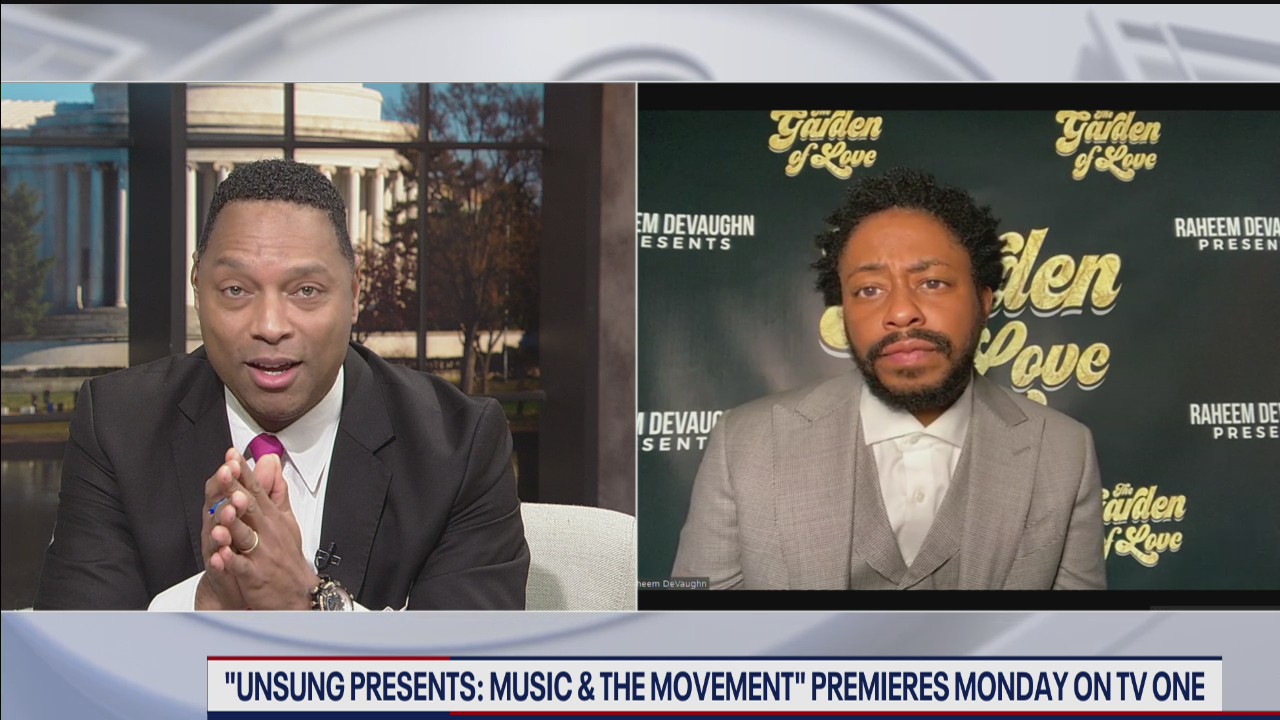 Raheem Devaughn talks new documentary "Unsung Presents: Music and the Movement"