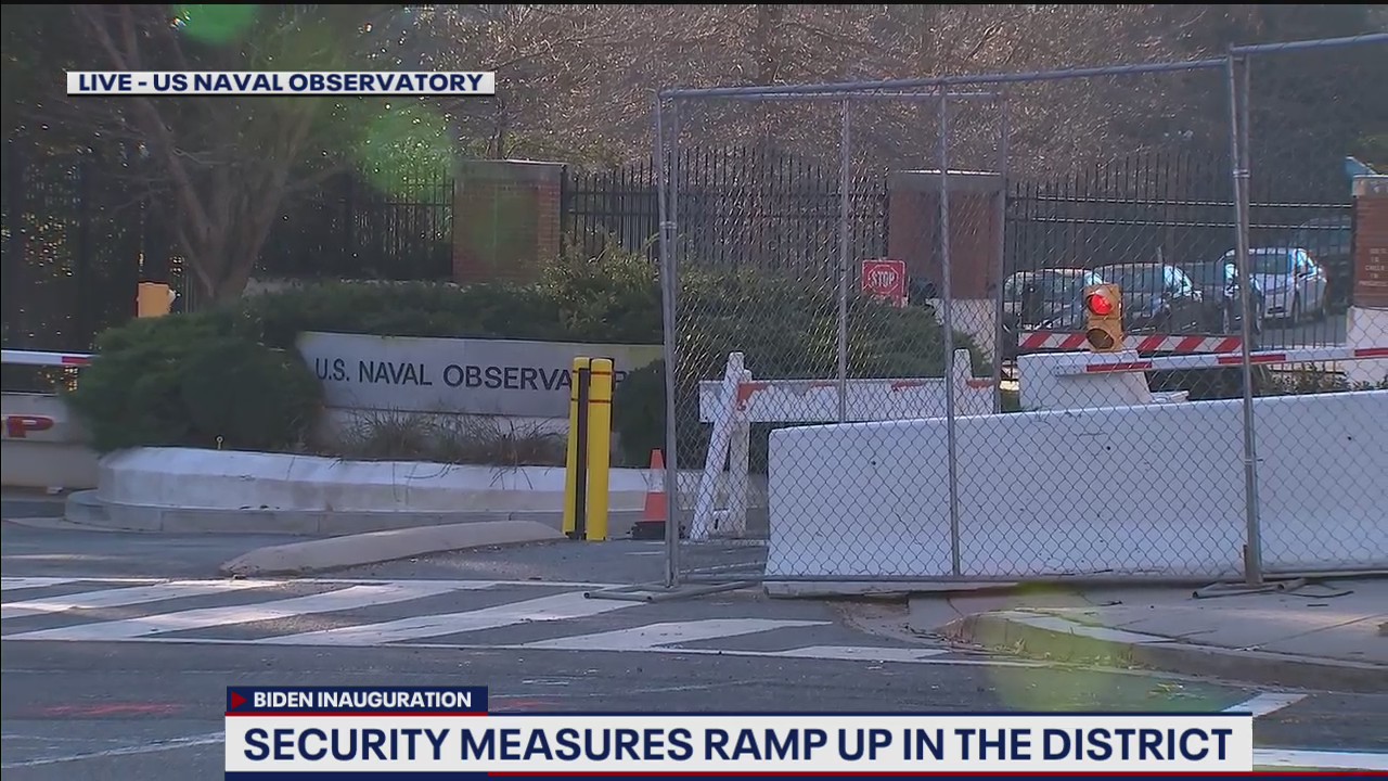 Inauguration Day security preps ramp up across the District