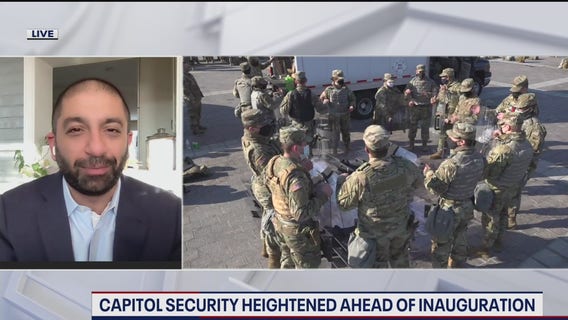 Capitol security heightened ahead of inauguration