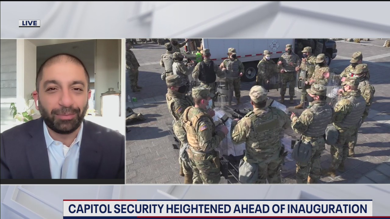 Capitol security heightened ahead of inauguration