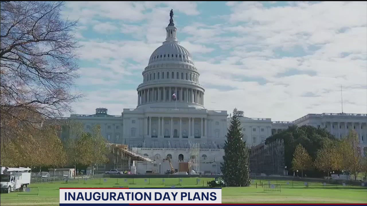 Inauguration Day activities remain primarily virtual