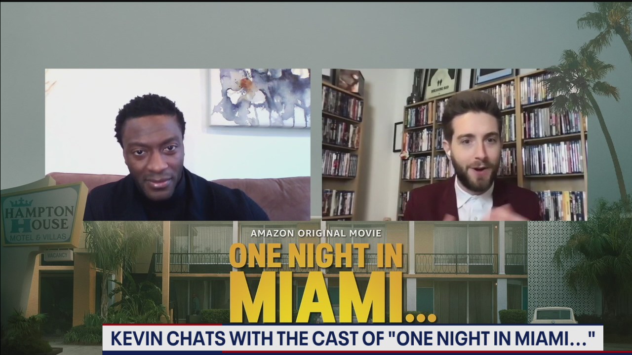 "One Night in Miami..." stars talk preparing to portray historical icons