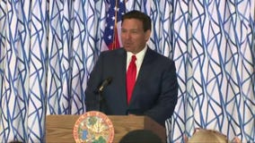 Gov. Ron DeSantis talks homelessness bill, elections
