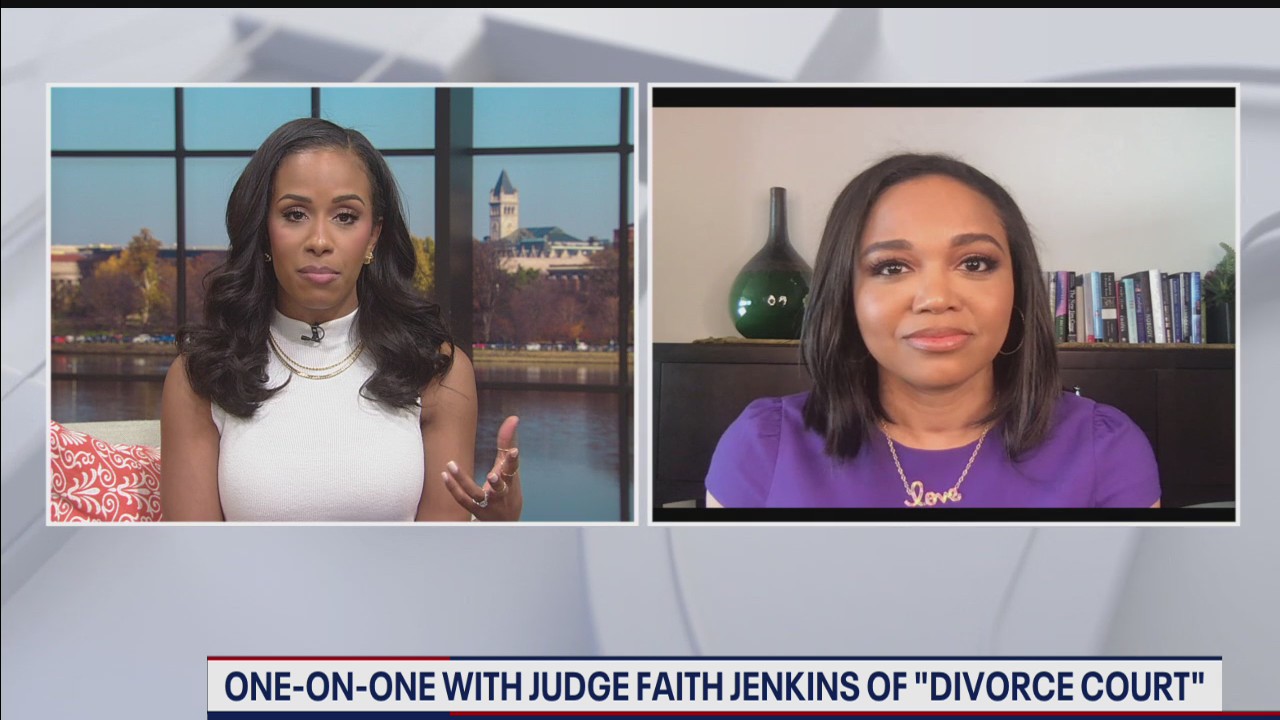 One-on-one with Judge Faith Jenkins of "Divorce Court"