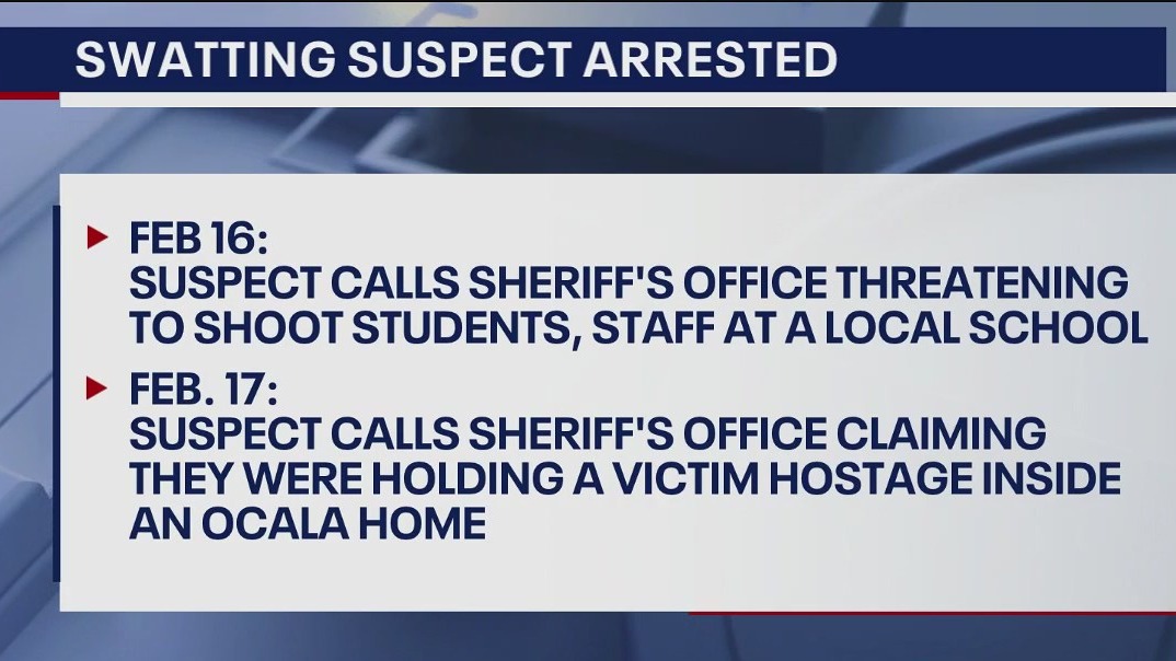 Canadian arrested for swatting calls