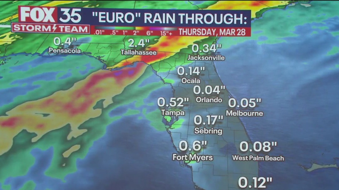 Orlando Weather Forecast: March 25, 2024