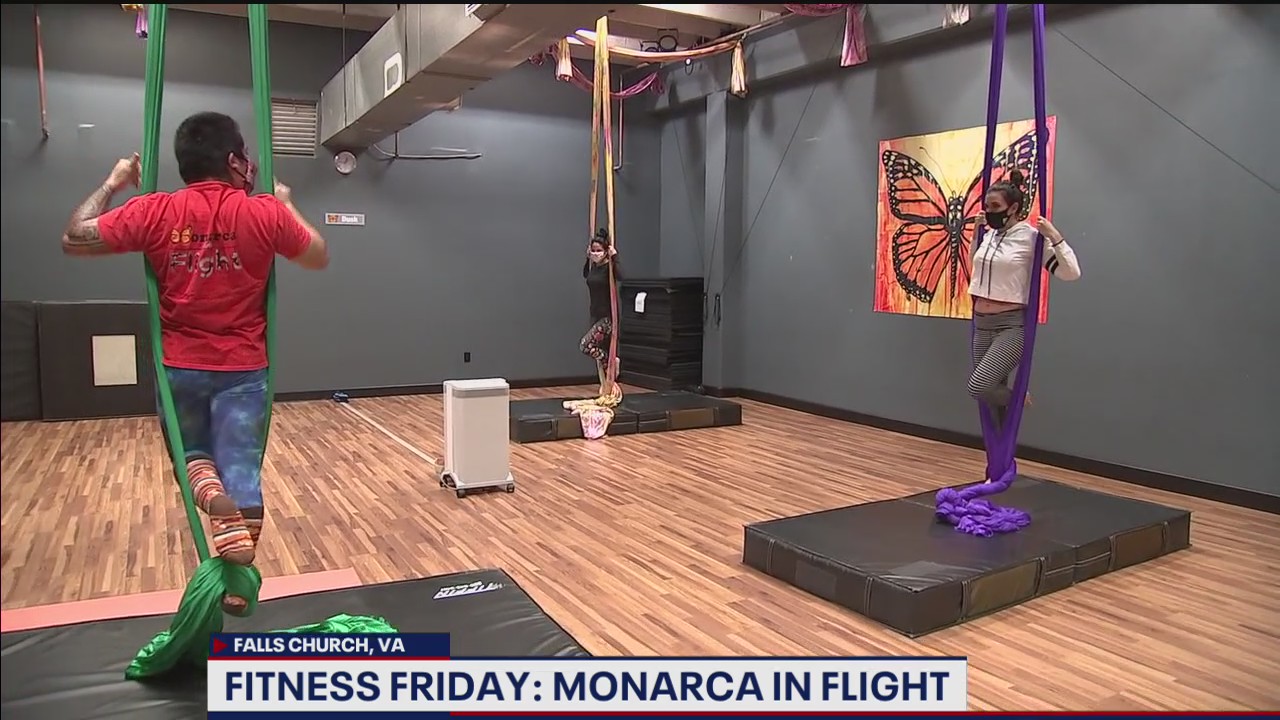 FITNESS FRIDAY: Aerial dancing at Monarca in Flight