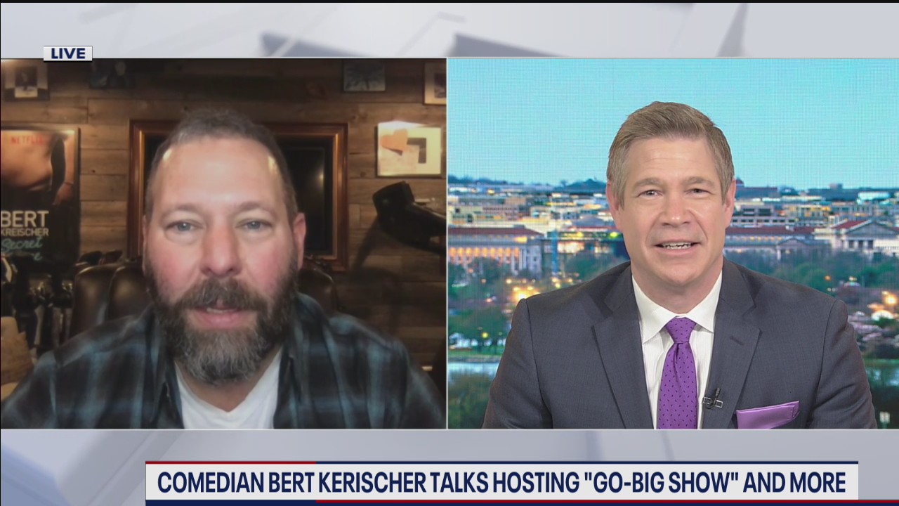 Comedian Bert Kerischer talks hosting "Go-Big Show"