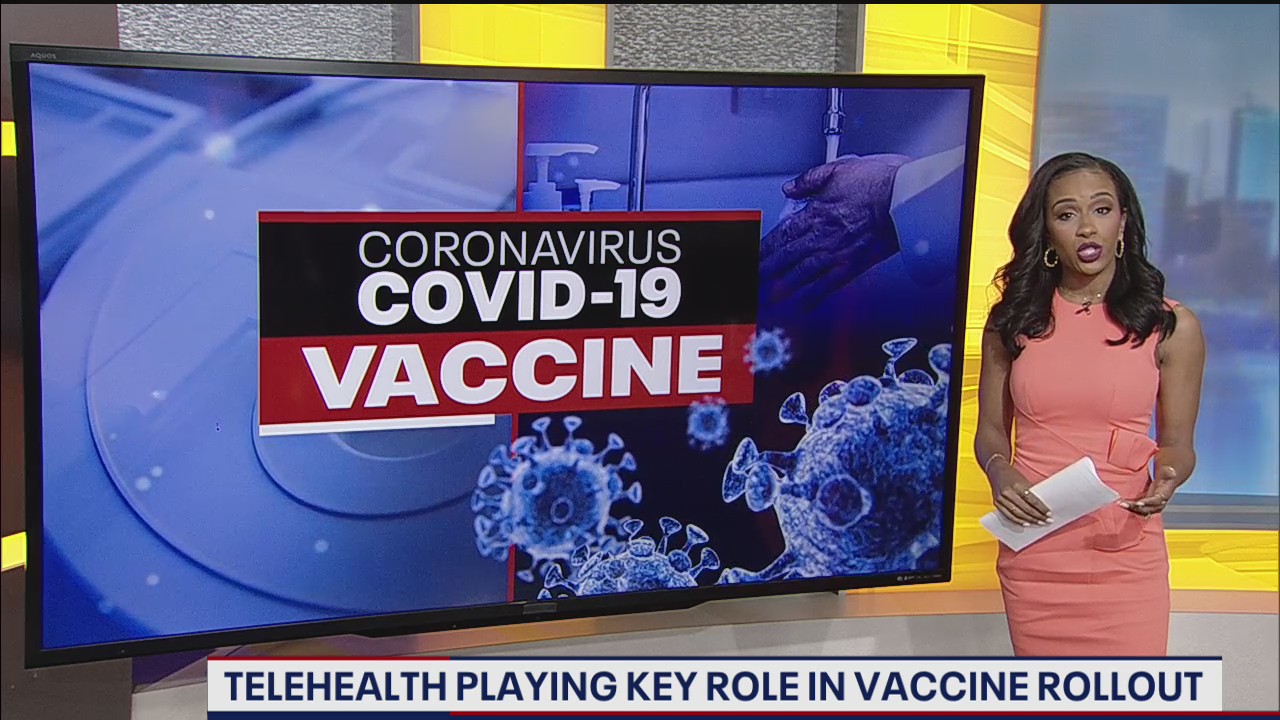 Telehealth playing role in vaccine rollout