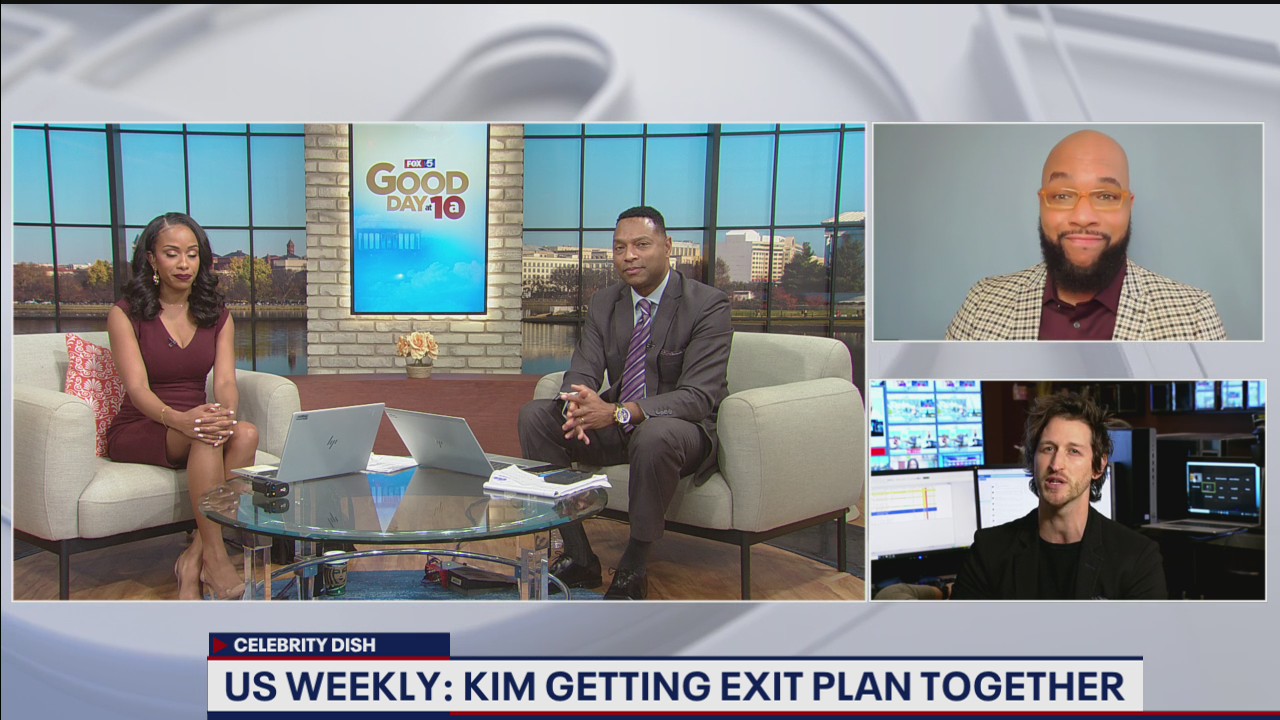 CELEBRITY DISH: Kim's exit plan and Tyler Perry vaccination plans