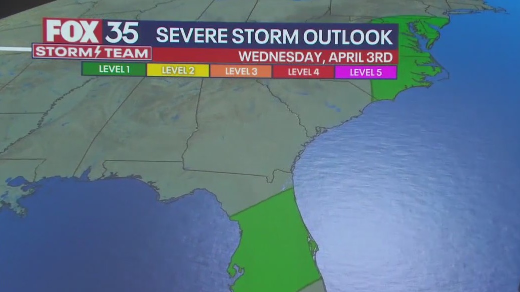 Orlando Weather Forecast: April 1, 2024