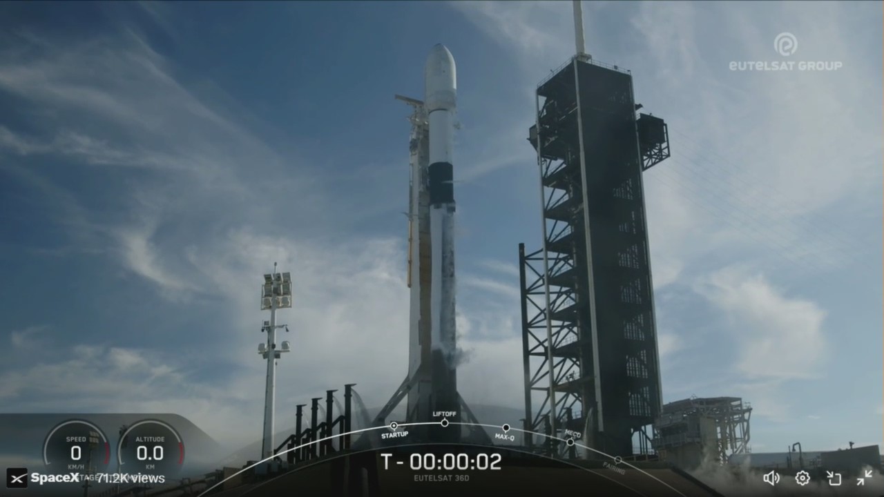 SpaceX EUTELSAT mission successful