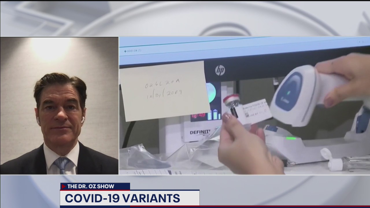 Dr. Oz talks COVID variants, hosting Jeopardy