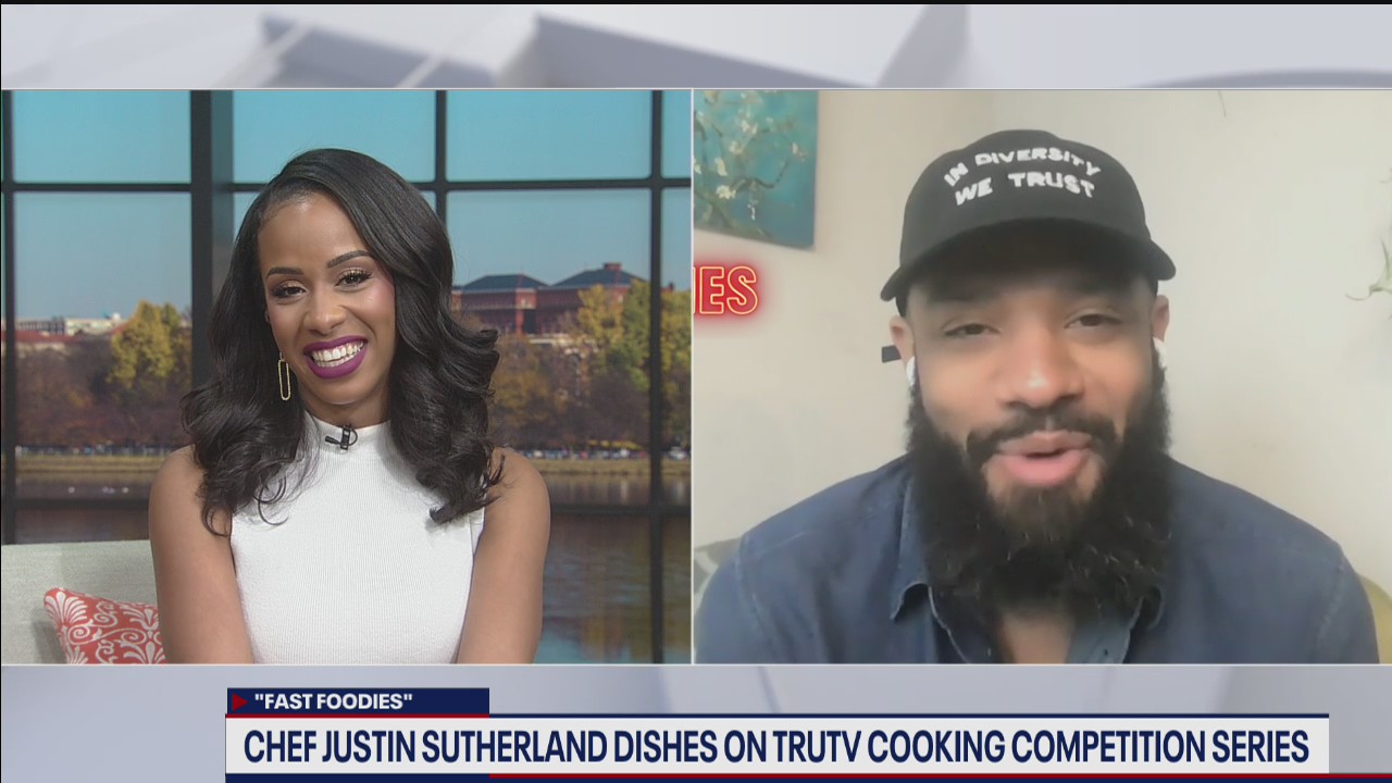 Chef Justin Sutherland dishes on new show "Fast Foodies"
