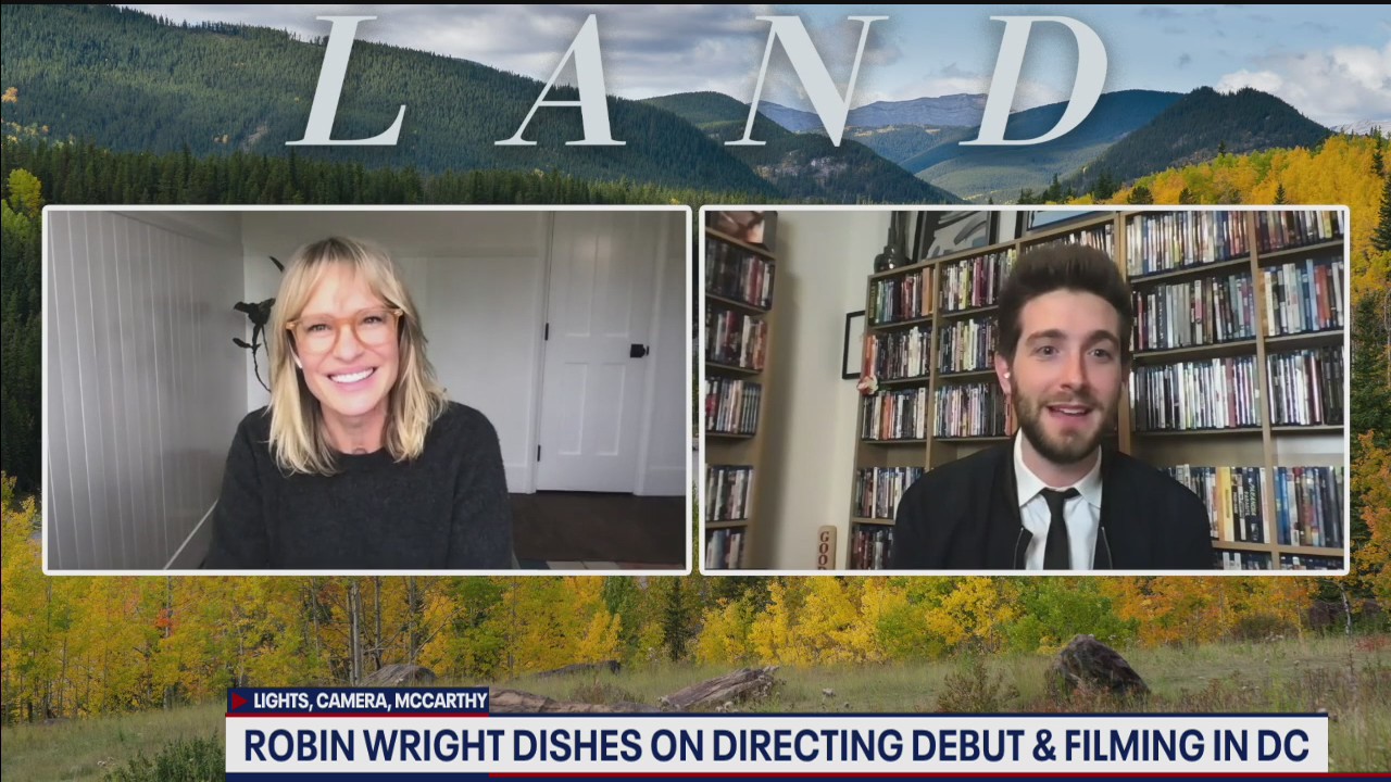 Robin Wright on directing, starring in new film "Land"