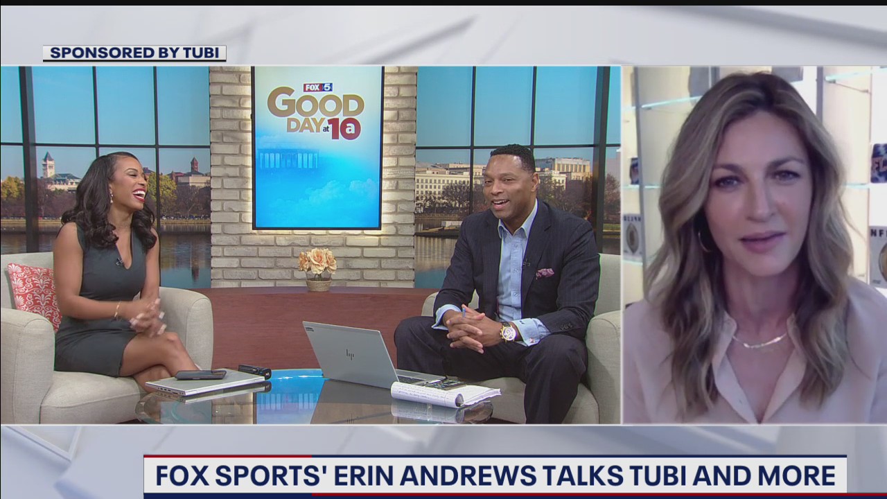 FOX Sports' Erin Andrews talks Super Bowl, Tubi and more