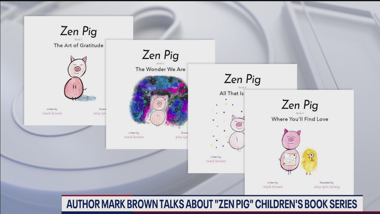 "Zen Pig" children's book series teaches big lessons to all ages