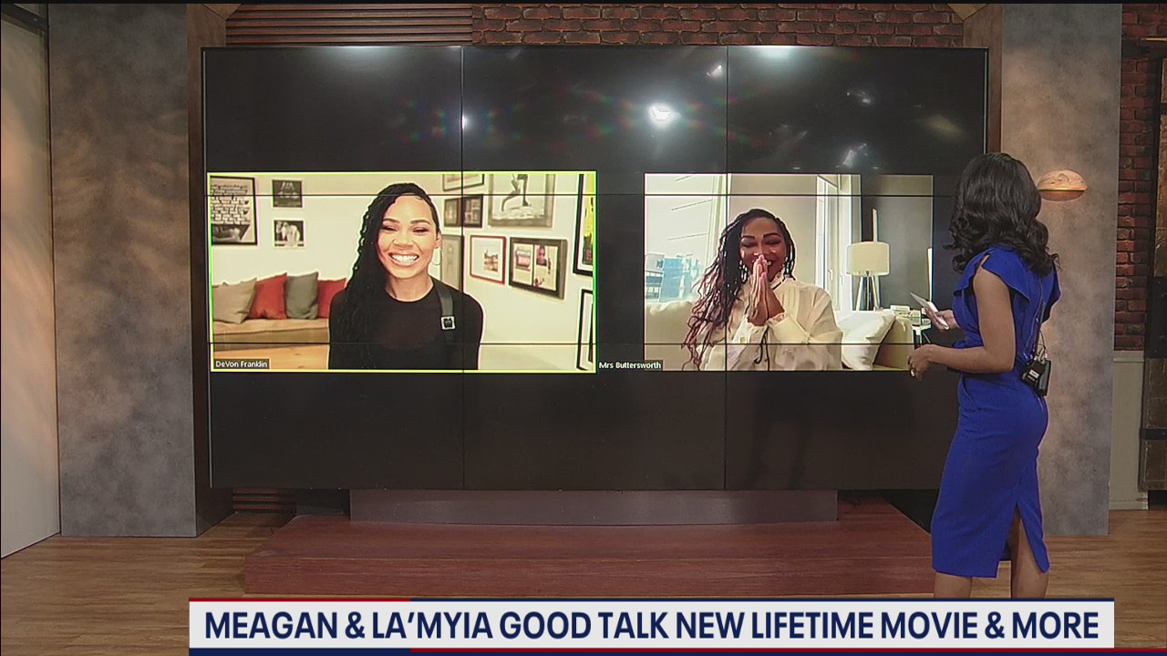 Meagan Good talks new Lifetime movie "Death Saved My Life"