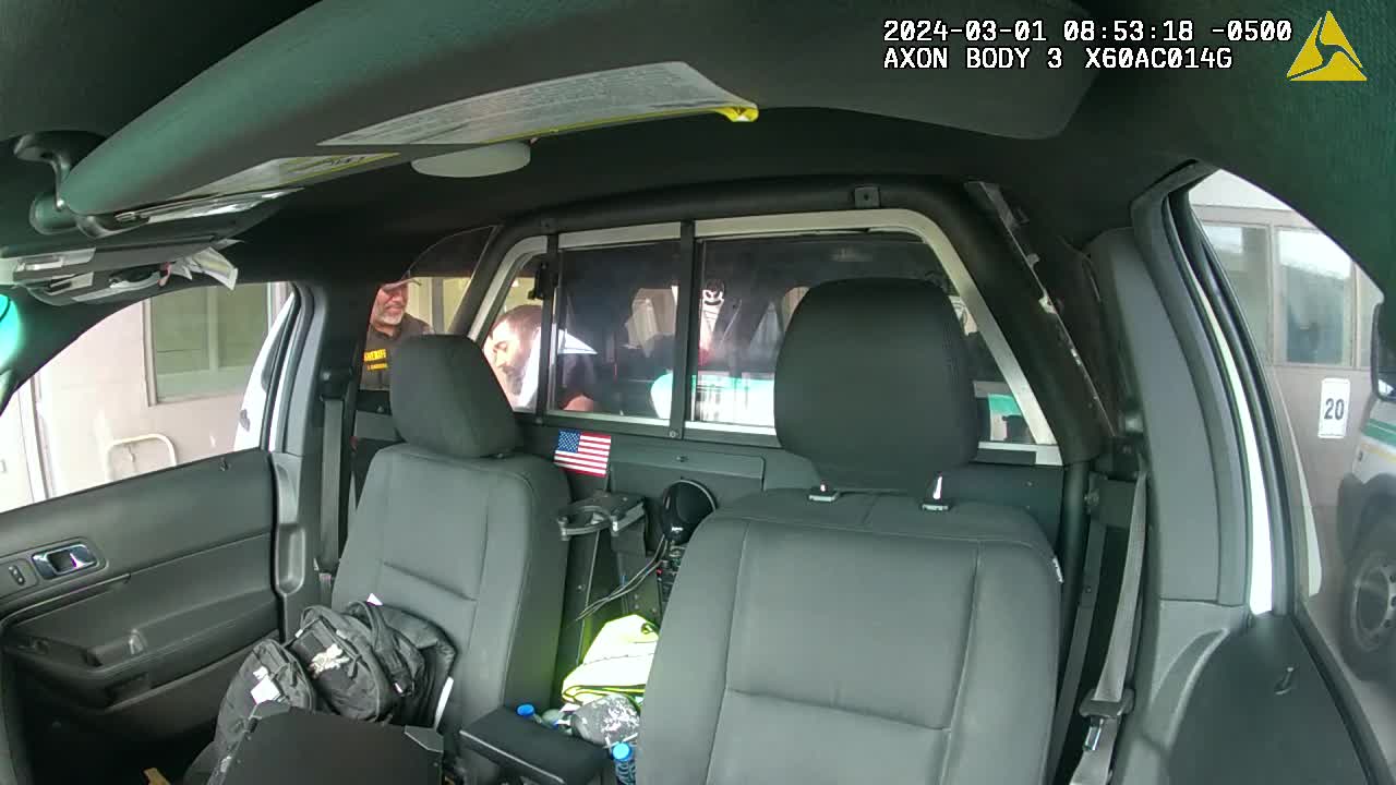 Bodycam: Stephen Sterns transferred to Osceola County