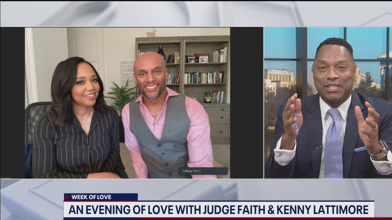 Judge Faith, Kenny Lattimore dish on upcoming event "An Evening of Love with Faith and Kenny"