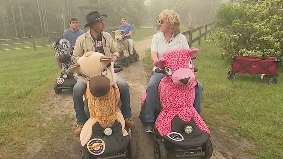 Ride in style through the Carson Springs Wildlife Conservation