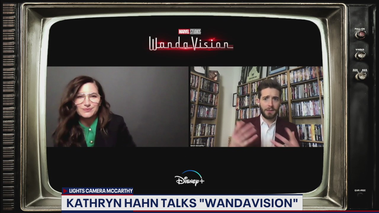 Kathryn Hahn talks "Wandavision" now available on Disney+