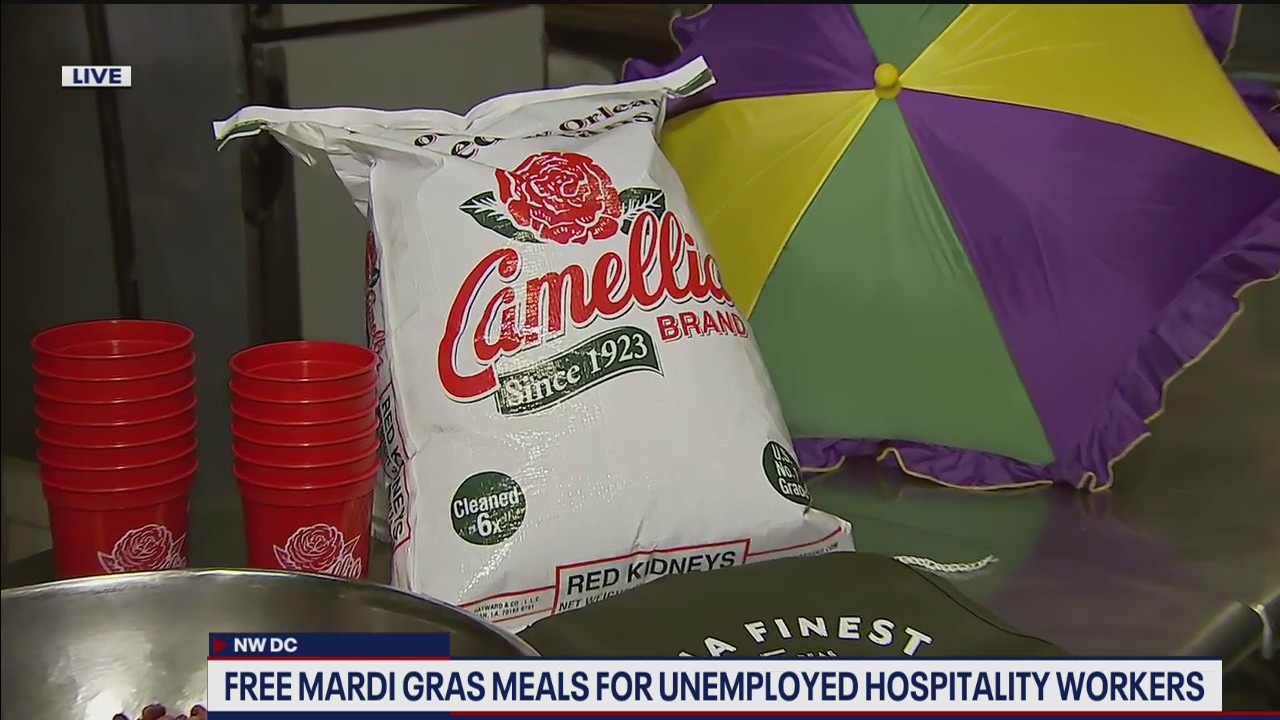 Free Mardi Gras meals for unemployed hospitality workers
