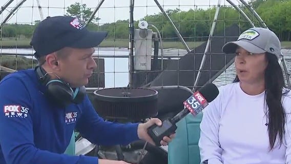 The Backwoods Airboat Adventures along the St. Johns River