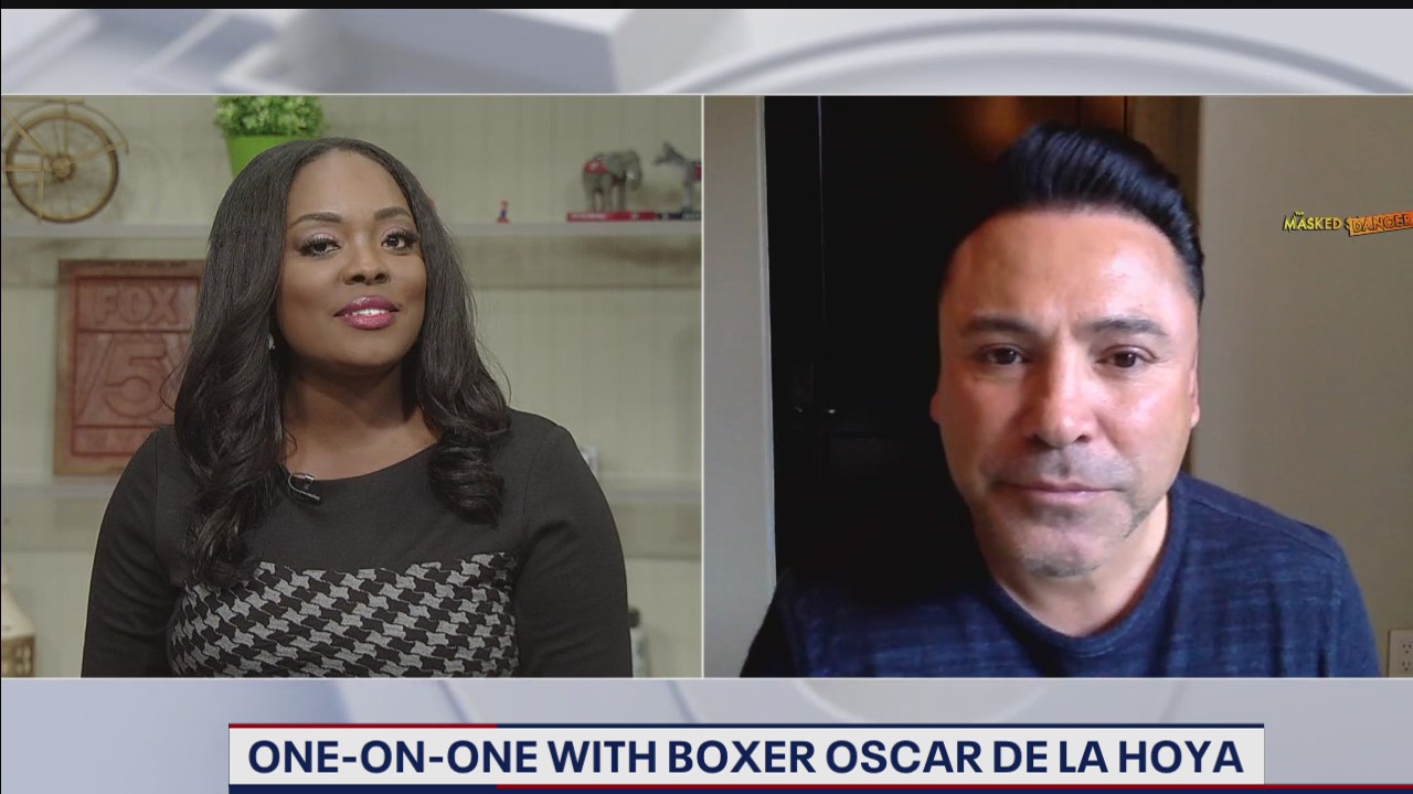 One-on-one with boxer Oscar De La Hoya