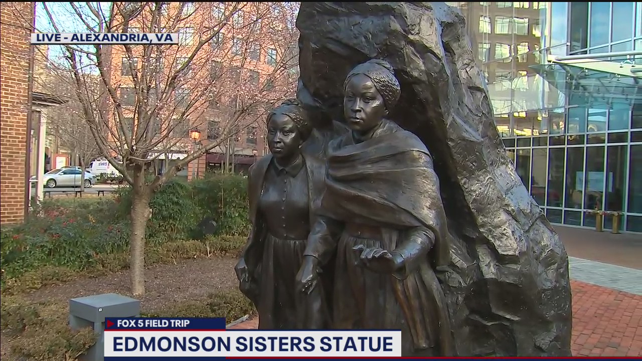 FOX 5 FIELD TRIP: Edmonson Sisters Statue