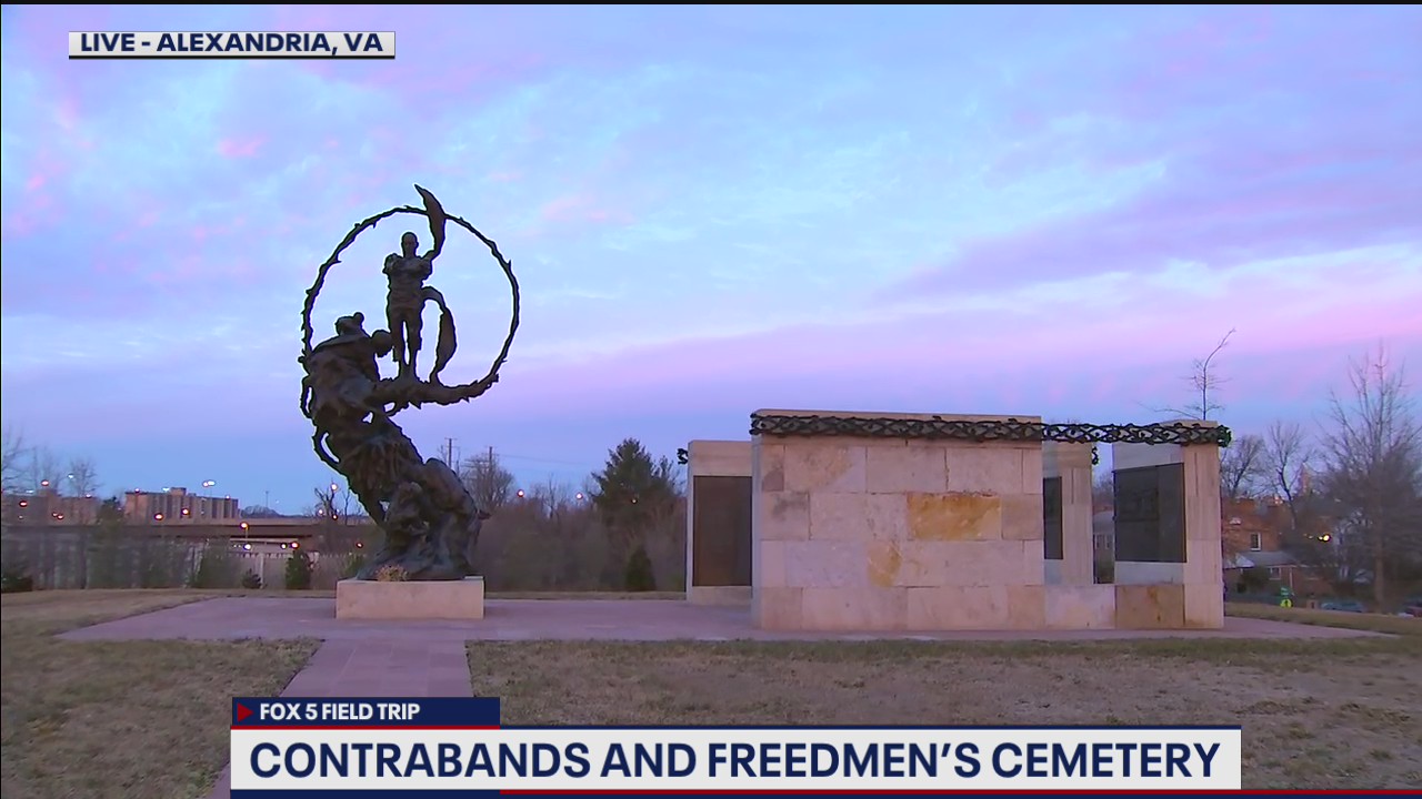 FOX 5 FIELD TRIP: Contrabands and Freedmen Cemetery