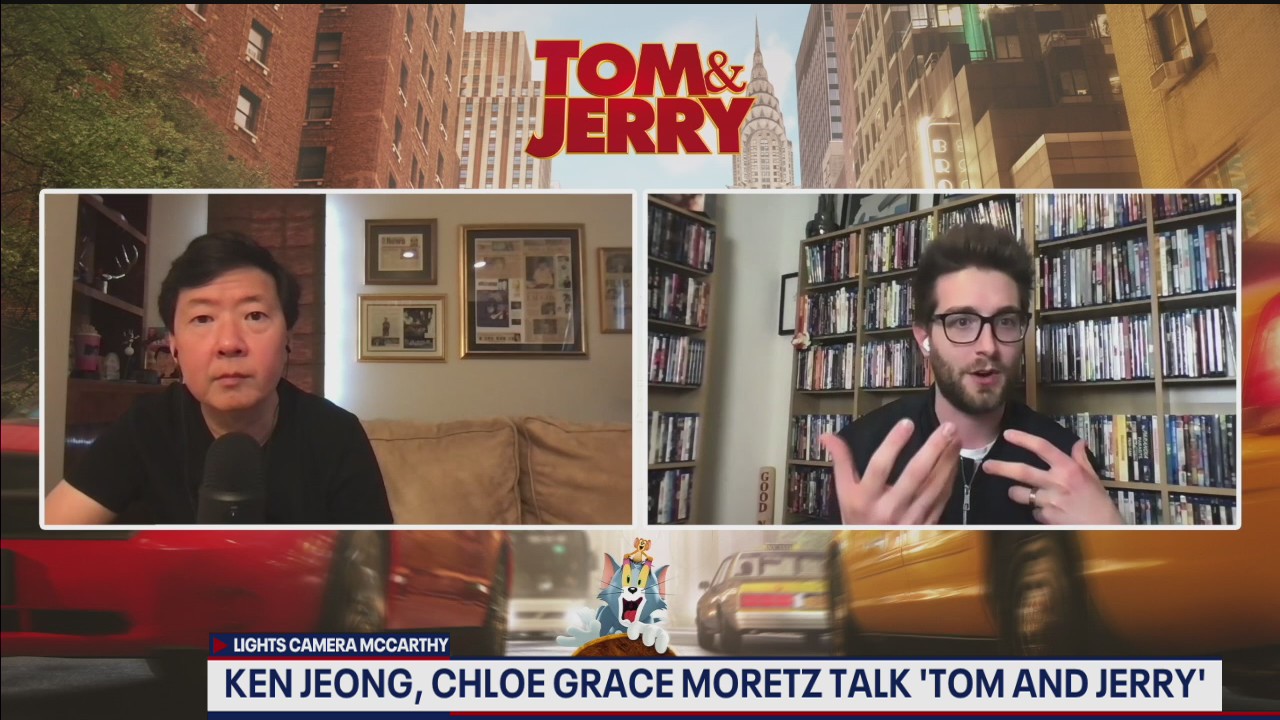 Ken Jeong, Chloe Grace Moretz talk new live action "Tom and Jerry" film