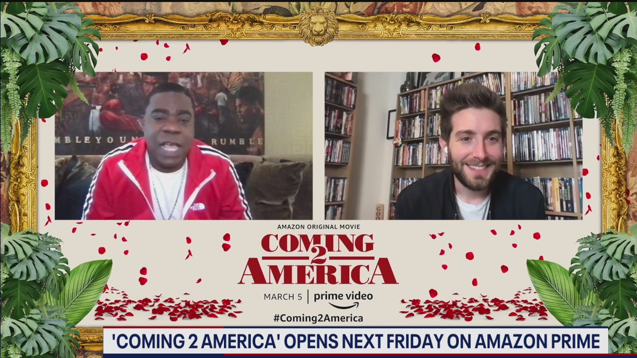 Tracy Morgan recalls watching "Coming to America" in theaters for the first time