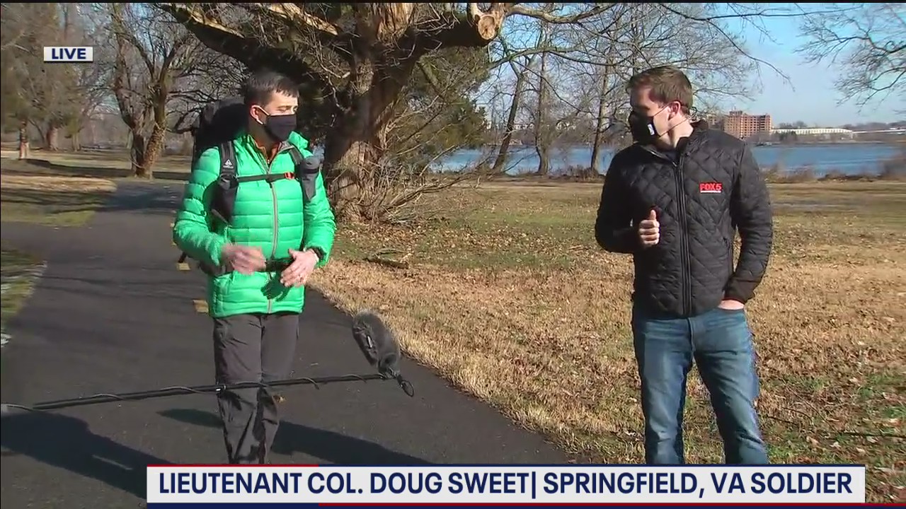 Virginia soldier hiking Appalachian Trial to end veteran homelessness